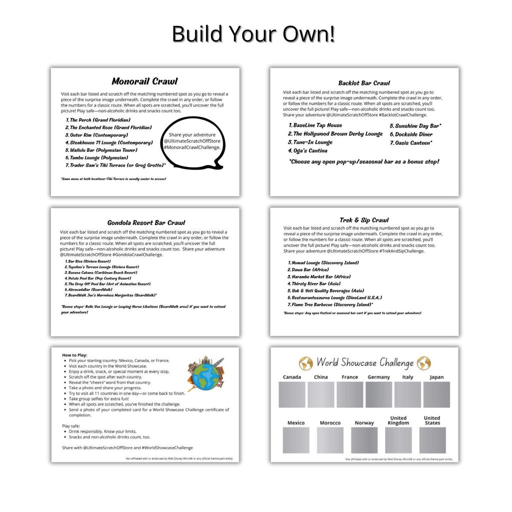 Build Your Own Bundle (Pick Any 5 Cards)