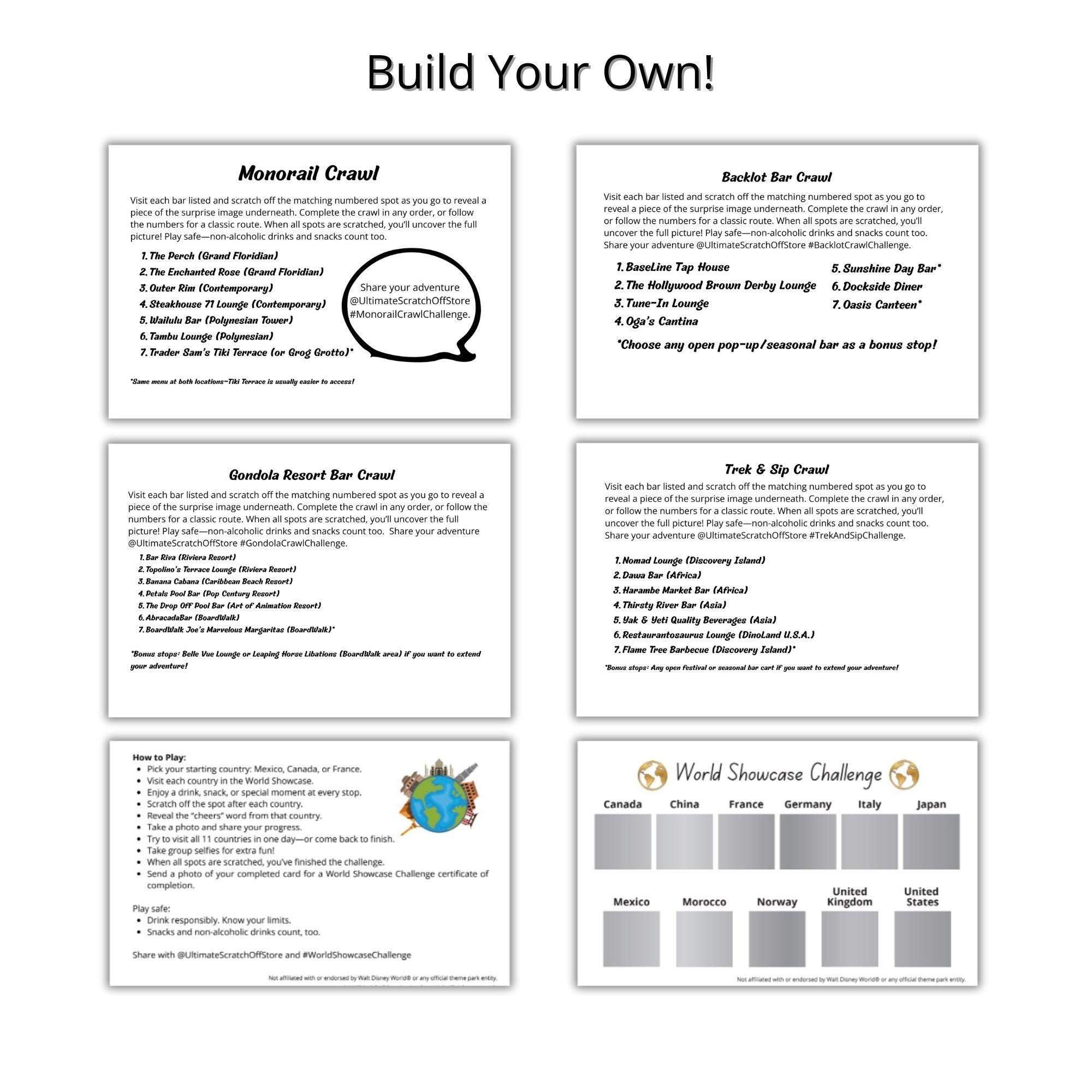 Build Your Own Bundle (Pick Any 5 Cards)