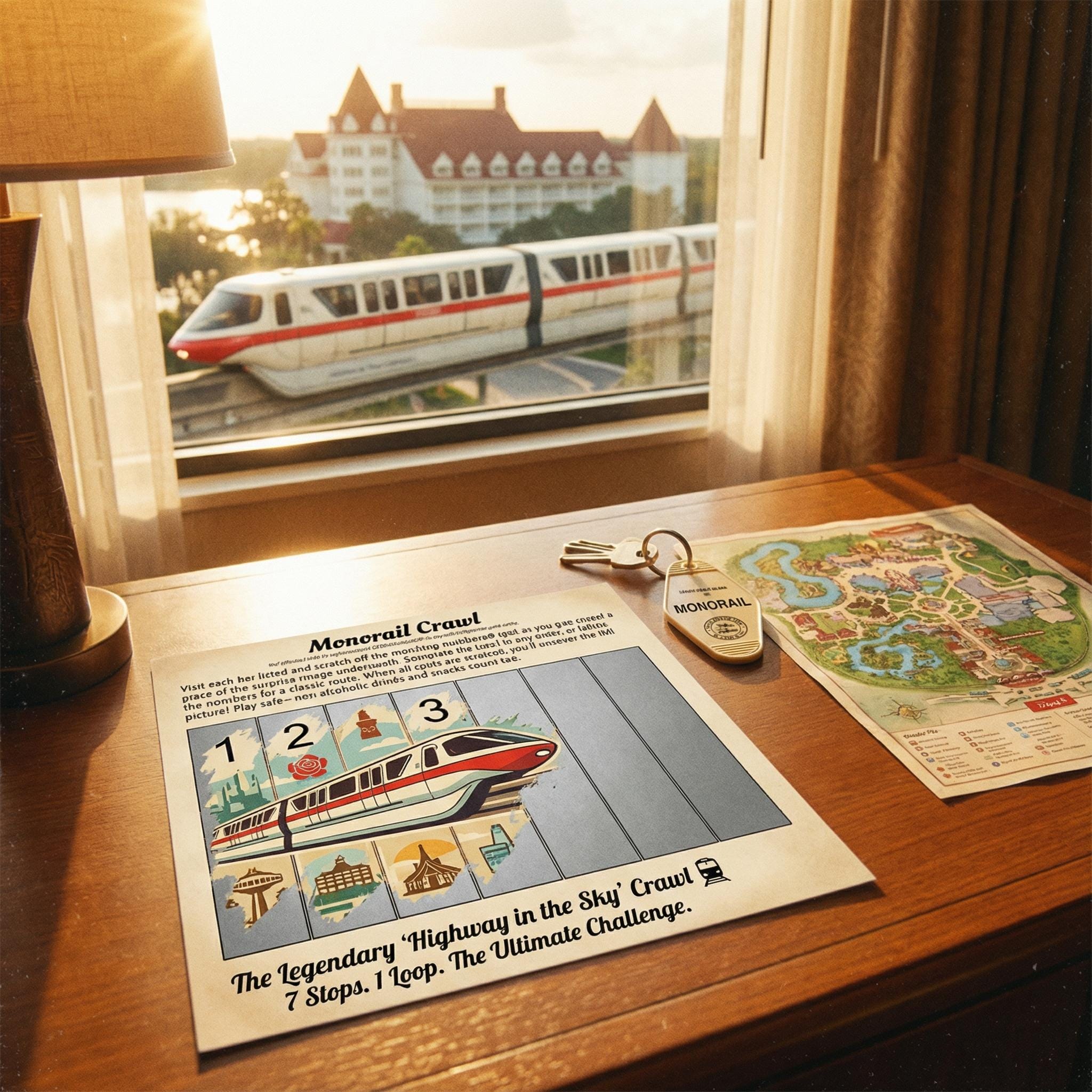 Resort Loop Challenge Cards (5-Pack)