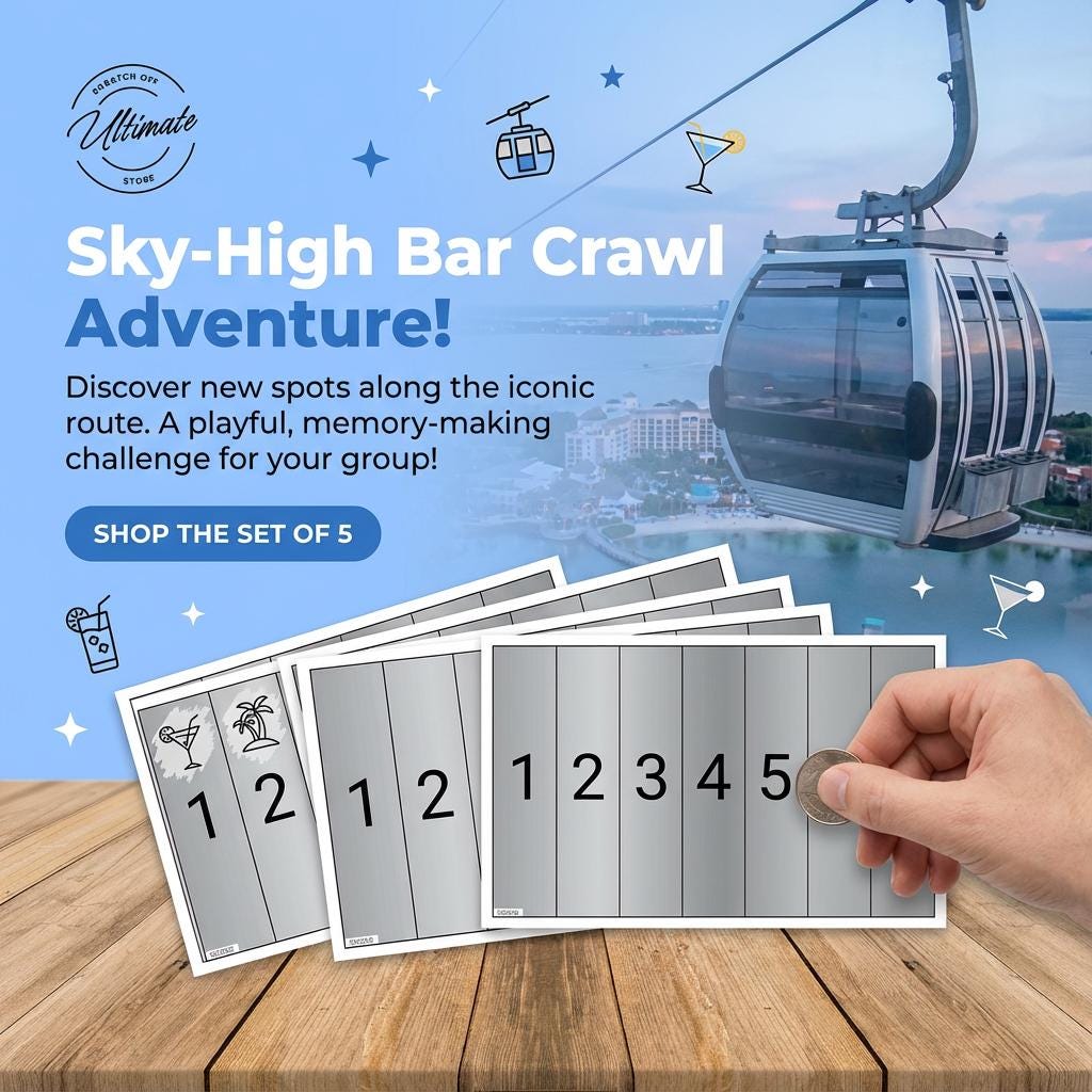 Gondola Resort Bar Crawl Challenge