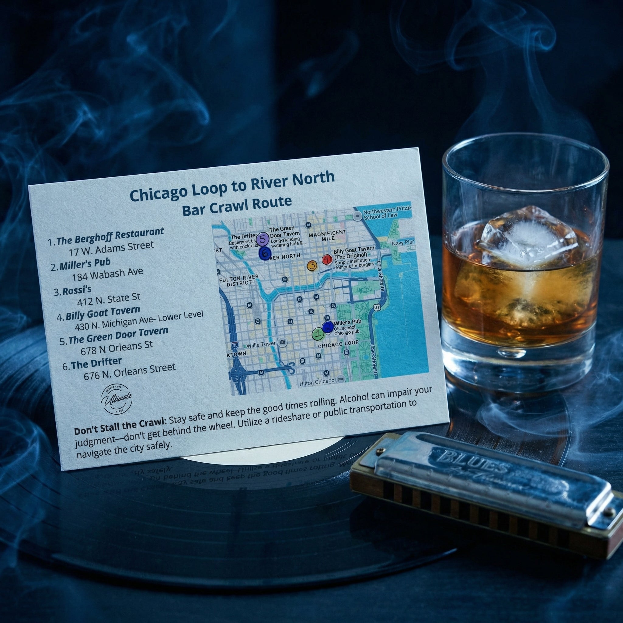 Windy City Chicago Bar Crawl (4- Pack)