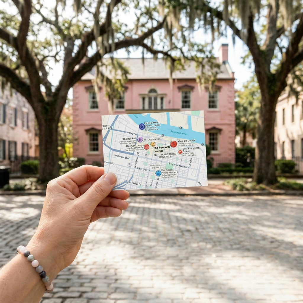 Savannah's Liquid History Bar Crawl (1, 2, or 3 Cards)