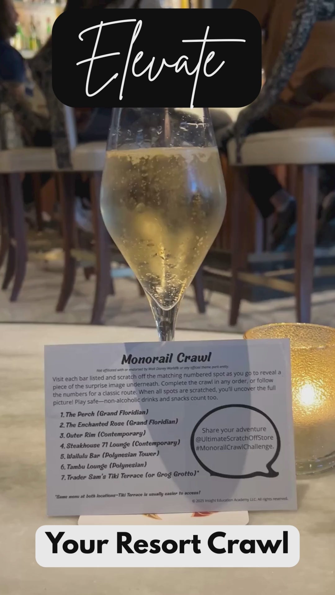 Resort Loop Challenge Cards (4-Pack)