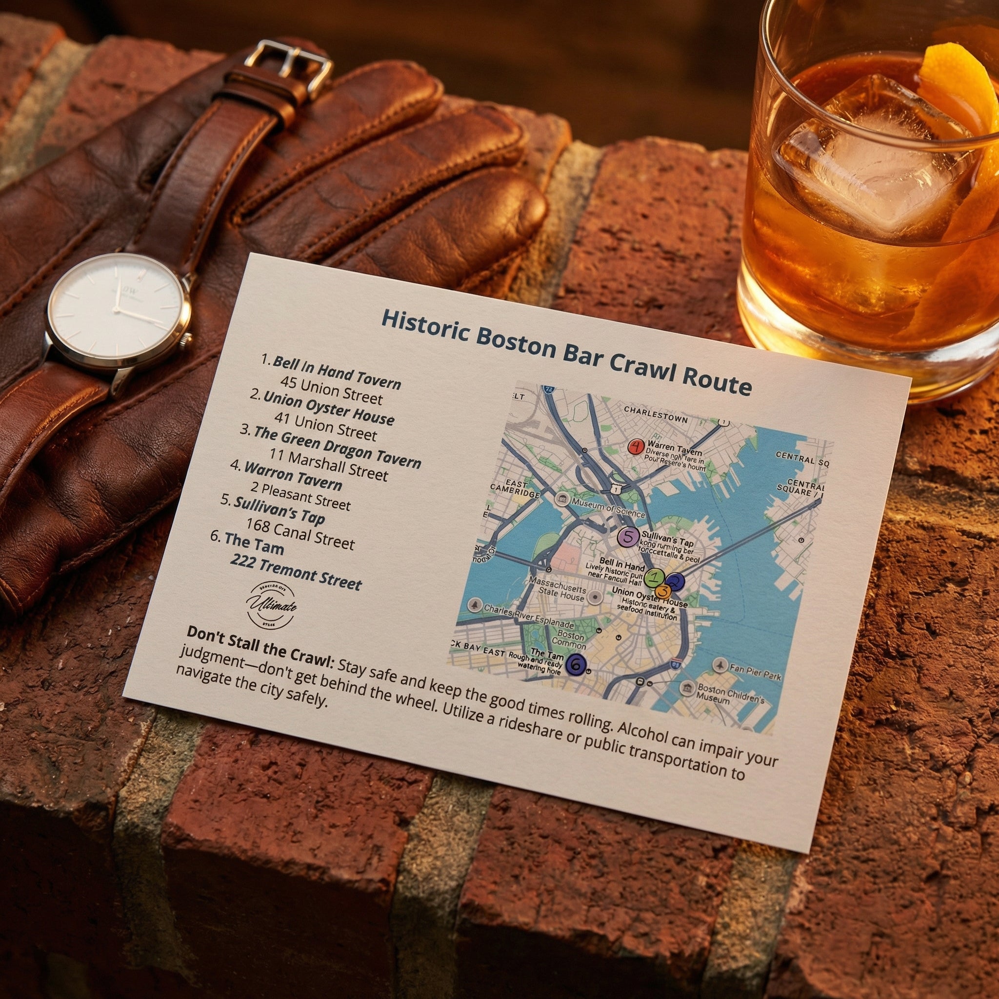 Historic Boston Bar Crawl (4-Pack)